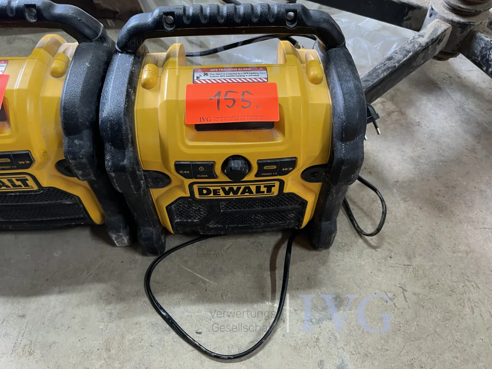 Akku-Baustellenradio DEWALT DCR019